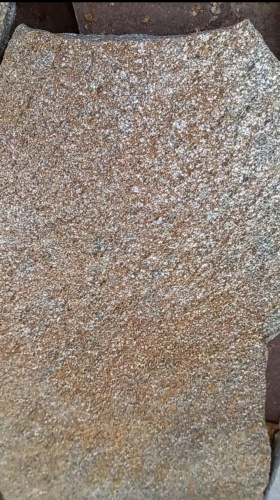 Плитняк златолит серебристый для цоколя, отмостки купить в Невьянске