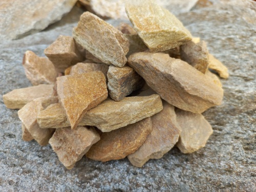 Златолит жёлтый декоративная каменная крошка купить в Невьянске