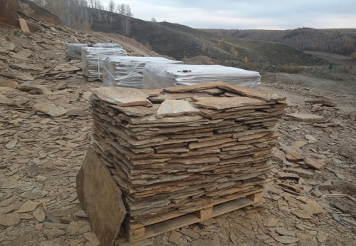 Плитняк кора дерева для цоколя, отмостки купить в Невьянске