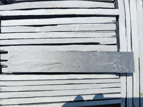 Плитка чёрная из натурального камня фасадная 30 см * 5 см, толщина 7 мм -30 мм купить в Невьянске